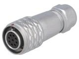 Mufă Mamă SF12 9 PIN IP67 3A 125V Lipire pe Cablu