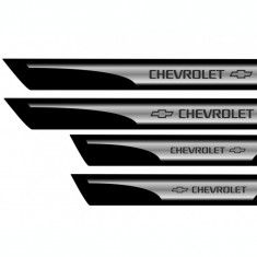 Set protectii praguri CROM - Chevrolet foto