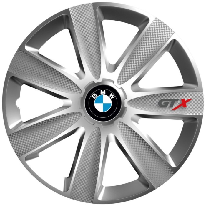 Set 4 Capace Roti GTX Gri R15, Pentru BMW