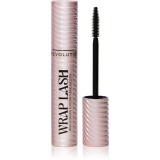 Makeup Revolution Wrap Lash Tubing mascara pentru extensie, rotunjire si volum culoare Black 8.5 ml