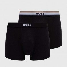 BOSS boxeri 2-pack bărbați, culoarea negru, 50514922