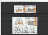 ROMANIA 2013 LP1974b LP 1975 100 ANI A.S.E. BUCURESTI SERIE CU VINIETA+BLOC MNH, Nestampilat