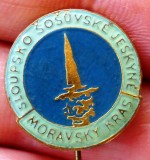 I.470 INSIGNA STICKPIN CEHOSLOVACIA MORAVIA 16mm, Europa