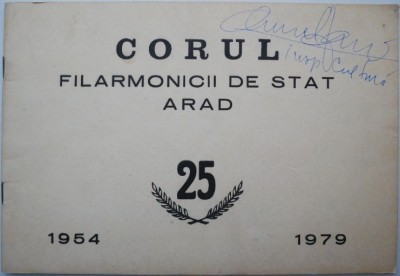 Corul Filarmonicii de Stat Arad (1954-1979) foto