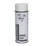 Vopsea Spray Brilliante Alb Clasic Mat RAL9003 400ml - Universal, Metal, Lemn, Plastic