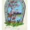 D11 A 2 - Felicitare de colectie - circulata la 1901 - Frankfurt