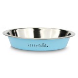 Castron inox blue puppy/cat
