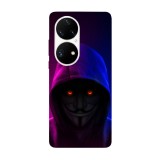 Husa compatibila cu Huawei Nova 8i model Anonymous Art, Silicon, TPU, Viceversa, Transparent, Carcasa
