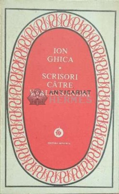 Scrisori catre Vasile Alecsandri - Ion Ghica ($D153) foto