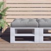 VidaXL Pernă de paleți, gri, material textil 360879