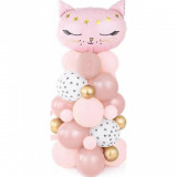 Cumpara ieftin Set 34 baloane pisicuta roz 83x140cm