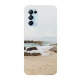 Husa compatibila cu Oppo Find X5 Lite model Stone beach, Silicon, TPU, Viceversa, Transparent, Carcasa