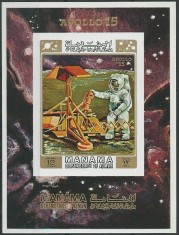 MANAMA, APOLLO 15 - COLIȚĂ MNH IMPERF.