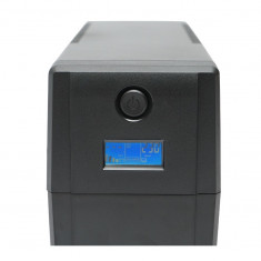 UPS 600VA/360W cu baterie 7Ah si 2 prize shuko, Lcd, Usb, Avr