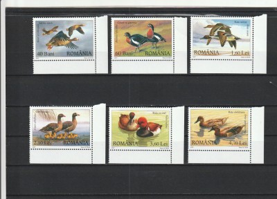 ROMANIA 2007 LP 1771 RATE SI GASTE SALBATICE SERIE MNH NESTAMPILATA foto