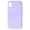 Husa Silicon iPhone XR Mov Lavanda, High Copy, Protectie Premium