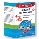 Supliment alimentar Rehydrol rau de miscare aroma de Zmeura, MBA Pharma, 8 acadele fara zahar