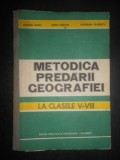 Onoriu Danet - Metodica predarii Geografiei la clasele V-VIII