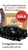 Set 50 Oje Semipermanente Magnetic Cat Eye 10ml + 3 Magneți Unghii Gel, Lichidare Stoc