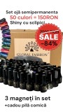 Set de ojă semipermanentă 10 ml + 3 magneți, 50 buc, lichidare de stoc