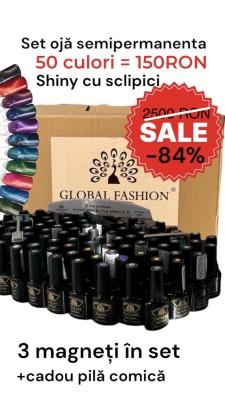 Set de ojă semipermanentă 10 ml + 3 magneți, 50 buc, lichidare de stoc foto