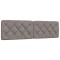Pernă pentru tăblie de pat, gri taupe, 180 cm, material textil