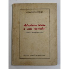ADEVARATA ISTORIE A UNEI MONARHII.FAMILIA HOHENZOLLERN de ALEXANDRU GARNEATA
