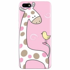 Husa silicon pentru Huawei Y5 2018, Cute Giraffe foto