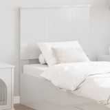 vidaXL Tăblie cap cu headboard Alb Lucios 80 cm Lemn compozit 887818