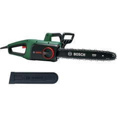 Drujba (fierastrau cu lant) Bosch UniversalChain 06008B8303, 1800 W, 35 cm lungime lama, 12 m/s viteza lant, lant fierastrau, capac lant, ghidaj