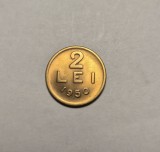 2 lei 1950 UNC
