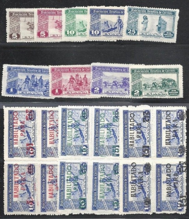 Spain - Locals SIN VALOR POSTAL MLH DA.114