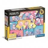 Puzzle Clementoni Snoopy 1000 piese Compact
