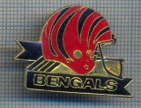 AX 489 INSIGNA SPORTIVA - BENGALS -ECHIPA PROFESIONISTA DE FOTBAL AMERICAN