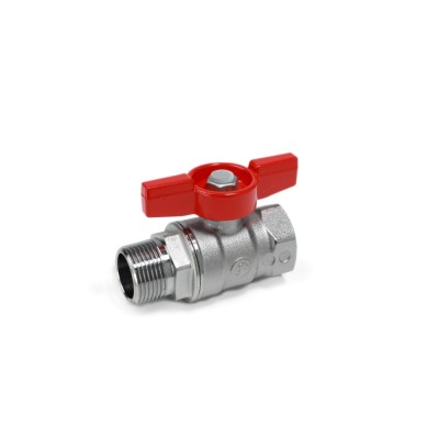 Robinet sfera Giacomini, alama cromata, filet interior - exterior, 1/2&amp;quot;, maner fluture foto