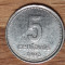 Argentina - moneda de colectie - 5 centavos 1993 - varietate de an unic