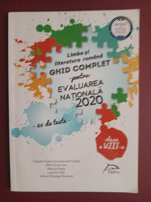 Limba si literatura romana Ghid pentru evaluarea nationala 2020 pentru clasa a 8-a foto