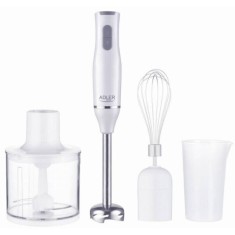 Mixer vertical 3in1 Adler AD 4620, 800W, 2 viteze, 750 ml, Alb