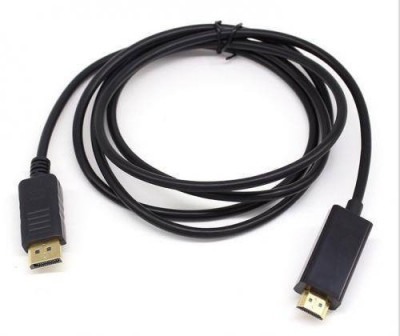 Cablu DisplayPort - HDMI 2m 1080p Well foto