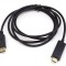 Cablu DisplayPort - HDMI 2m 1080p Well