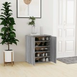 VidaXL Pantofar, gri sonoma, 60x35x70 cm, lemn prelucrat