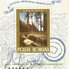 Romania, LP 886/1975, Anul European al Ocrotirii Monumentelor, colita dant., MNH
