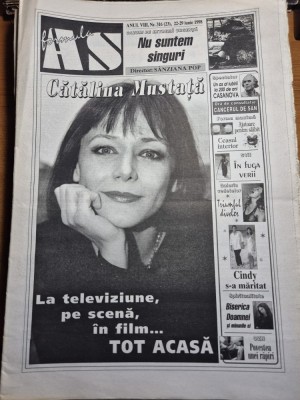 ziarul formula as 22 - 29 iunie 1998 - catalina mustata foto