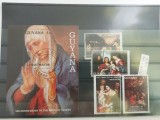 TS22 - Timbre serie Guyana 1988 - religios Arta