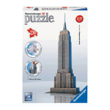 Puzzle 3d empire state building 216 piese, Ravensburger