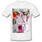 Tricou &quot; Art is on newsprint &quot;