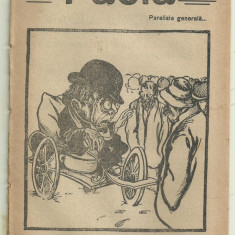 Revista FACLA : Paralizia generala - 27 ianuarie 1923