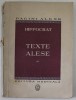 HIPPOCRAT , TEXTE ALESE , 1960 , MINIMA UZURA, Brosata