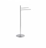 Wenko Suport Prosoape/Haine Argintiu Mat, Otel Inoxidabil, 25x89x45cm - RESIGILAT