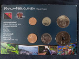 Seria completata monede - Papua Noua Guinee 2004-2005, 6 monede